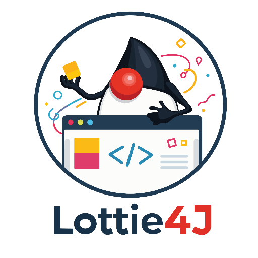 Lottie4J logo